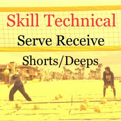 2/15 Sun 9:00-10:00am Skill Serve Receive Short/Deep Newport Beach 43rd st Thumbnail