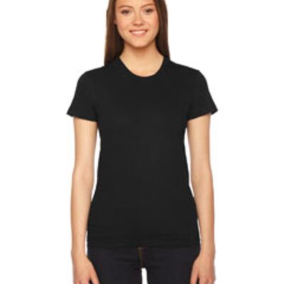 Ladies' Fine Jersey Short-Sleeve T-Shirt Thumbnail