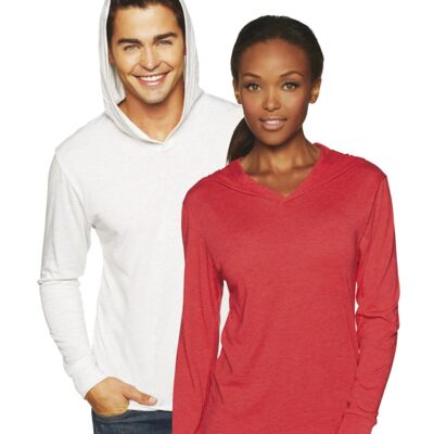 Next Level Unisex Tri-Blend Long-Sleeve Hoody Thumbnail