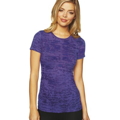 Ladies' Poly/Cotton Burnout Tee Thumbnail