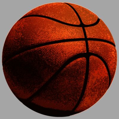 basketball - Ink outlines Thumbnail