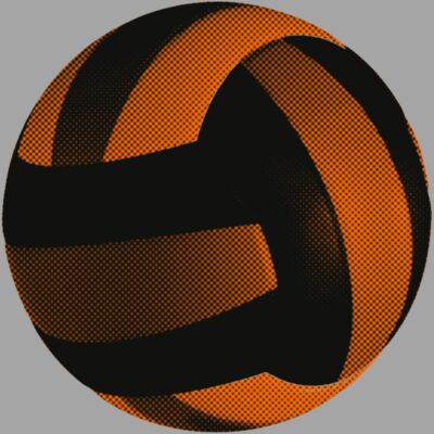 Volleyball - Halftone Thumbnail