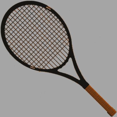 Tennis - Halftone Thumbnail