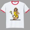 Ultra Cotton ® Ringer T Shirt Thumbnail