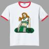 Ultra Cotton ® Ringer T Shirt Thumbnail