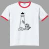 Ultra Cotton ® Ringer T Shirt Thumbnail