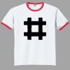 Ultra Cotton ® Ringer T Shirt Thumbnail