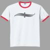 Ultra Cotton ® Ringer T Shirt Thumbnail