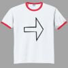 Ultra Cotton ® Ringer T Shirt Thumbnail