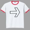 Ultra Cotton ® Ringer T Shirt Thumbnail