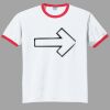 Ultra Cotton ® Ringer T Shirt Thumbnail