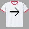 Ultra Cotton ® Ringer T Shirt Thumbnail