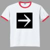 Ultra Cotton ® Ringer T Shirt Thumbnail