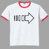 Ultra Cotton ® Ringer T Shirt Thumbnail