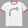 Ultra Cotton ® Ringer T Shirt Thumbnail