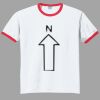 Ultra Cotton ® Ringer T Shirt Thumbnail