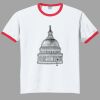 Ultra Cotton ® Ringer T Shirt Thumbnail