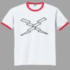 Ultra Cotton ® Ringer T Shirt Thumbnail