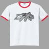 Ultra Cotton ® Ringer T Shirt Thumbnail