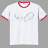 Ultra Cotton ® Ringer T Shirt Thumbnail