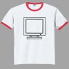 Ultra Cotton ® Ringer T Shirt Thumbnail