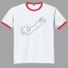 Ultra Cotton ® Ringer T Shirt Thumbnail