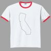 Ultra Cotton ® Ringer T Shirt Thumbnail