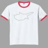 Ultra Cotton ® Ringer T Shirt Thumbnail
