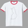 Ultra Cotton ® Ringer T Shirt Thumbnail