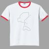 Ultra Cotton ® Ringer T Shirt Thumbnail