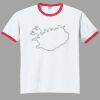 Ultra Cotton ® Ringer T Shirt Thumbnail