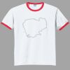 Ultra Cotton ® Ringer T Shirt Thumbnail