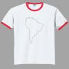 Ultra Cotton ® Ringer T Shirt Thumbnail