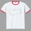 Ultra Cotton ® Ringer T Shirt Thumbnail