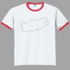 Ultra Cotton ® Ringer T Shirt Thumbnail