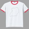 Ultra Cotton ® Ringer T Shirt Thumbnail