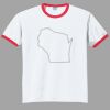 Ultra Cotton ® Ringer T Shirt Thumbnail