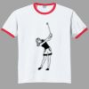 Ultra Cotton ® Ringer T Shirt Thumbnail