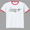 Ultra Cotton ® Ringer T Shirt Thumbnail