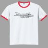Ultra Cotton ® Ringer T Shirt Thumbnail