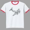 Ultra Cotton ® Ringer T Shirt Thumbnail