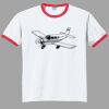 Ultra Cotton ® Ringer T Shirt Thumbnail