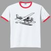 Ultra Cotton ® Ringer T Shirt Thumbnail