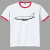 Ultra Cotton ® Ringer T Shirt Thumbnail