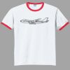 Ultra Cotton ® Ringer T Shirt Thumbnail