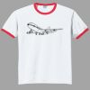 Ultra Cotton ® Ringer T Shirt Thumbnail