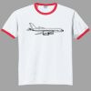 Ultra Cotton ® Ringer T Shirt Thumbnail
