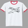 Ultra Cotton ® Ringer T Shirt Thumbnail