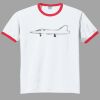 Ultra Cotton ® Ringer T Shirt Thumbnail