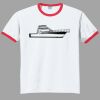 Ultra Cotton ® Ringer T Shirt Thumbnail